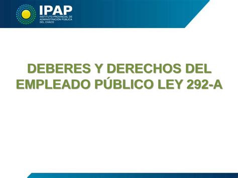 ley 645-a chaco pdf|estatuto del empleado público chaco.